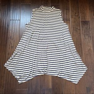 Moa Moa striped halter neck top • size XL